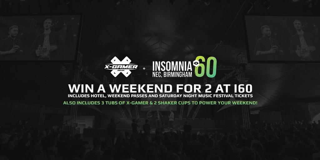 XZero_Energy's tweet image. Win A Weekend For Two With The Awesome @MultiplayEvents &amp;amp; @XGamerEnergy #Insomnia60 Weekend Giveaway… ow.ly/w9kI309E9JB