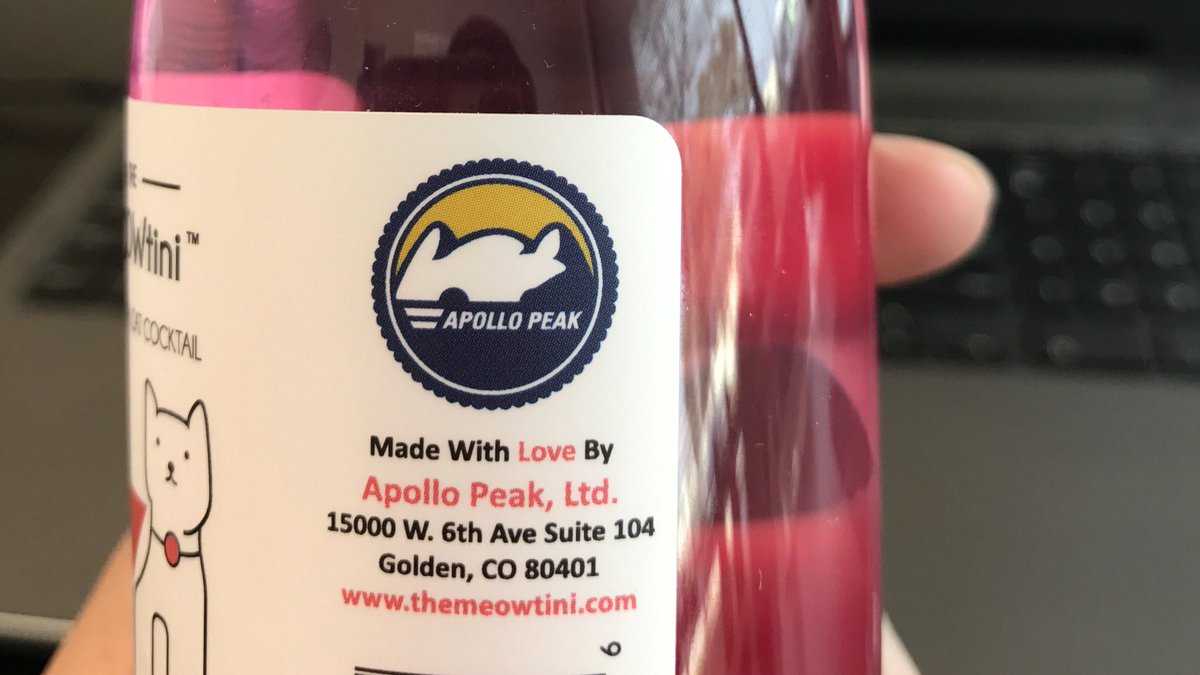 petwineshop's tweet photo. We would have you know that, since Spring 2016, our bottles have been labeled "Made With Love". #catwine #dogwine #petwine https://t.co/ghWepNzcXA
