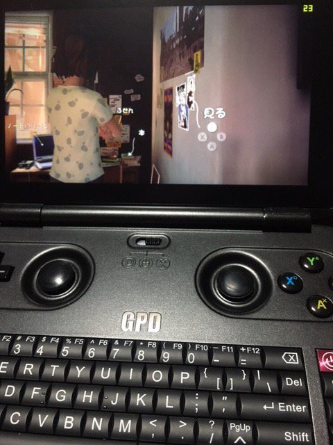 YRUFURY's tweet photo. GPD WINでLife Is Strange動いた
設定全て低でFPS20から25だけど普通に遊べる
#GPDWIN  #GPD_WIN https://t.co/964RsZ6x0D
