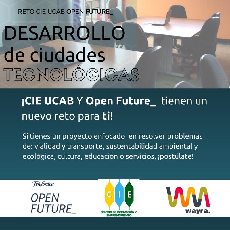 CIEUCAB's tweet photo. ¿Tienes una solución para el desarrollo urbano sostenible y quieres impulsarla? ¡Apúntate! https://t.co/wSD3ckWBd2 En conjunto @WayraVE https://t.co/AcZVPz0Dxs