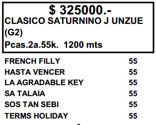 CLASICO SATURNINO J UNZUE (G2) 2017 C6RHGkVWMAAJmol