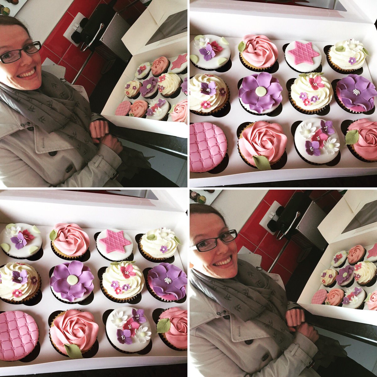 DebsAnnable's tweet photo. Eeeekkkk super proud of my sis4making these cupcakes - they are amazing!#lookandtastechuffinfantastic #baking#cupcakes#proud#youareamazing x https://t.co/S4EBrgsohw