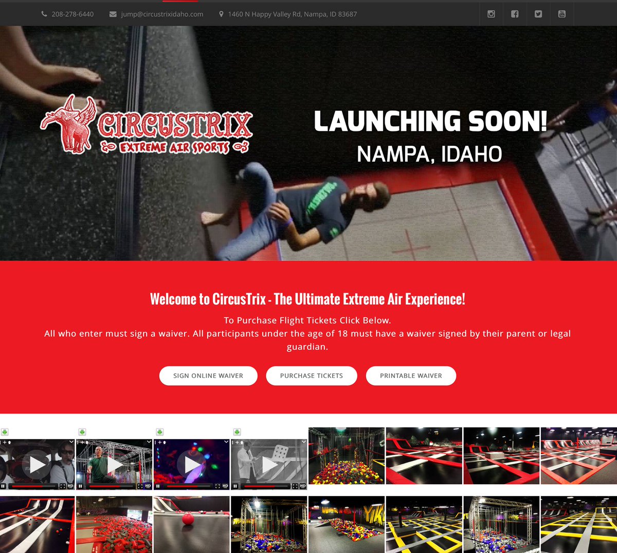 Website is LIVE! Check. It. Out. Like, comment, and tag friends for a chance to win VIP passes at the grand opening!