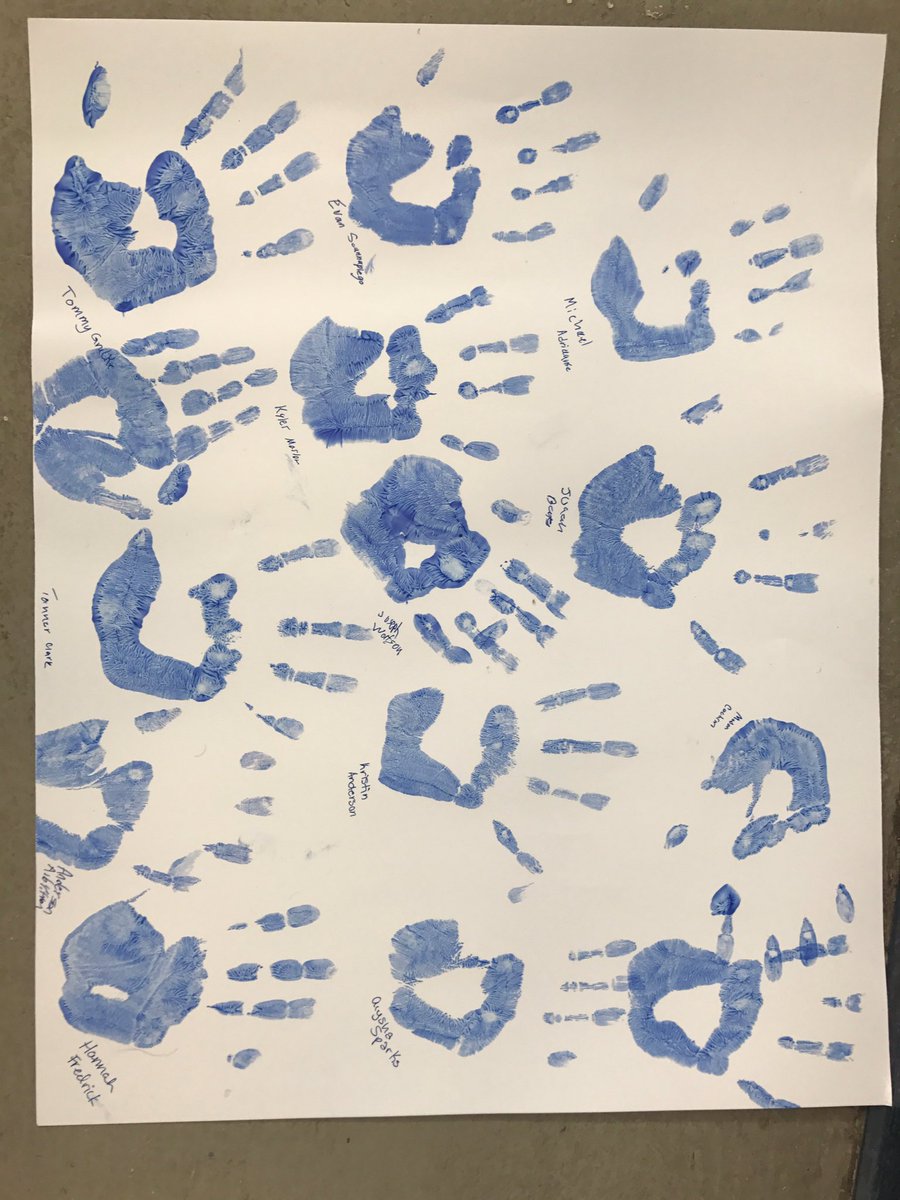 Raider_BetaClub's tweet photo. Make Your Mark Monday at Cleveland High School! #BetaWeek https://t.co/eY9PnHdIXn