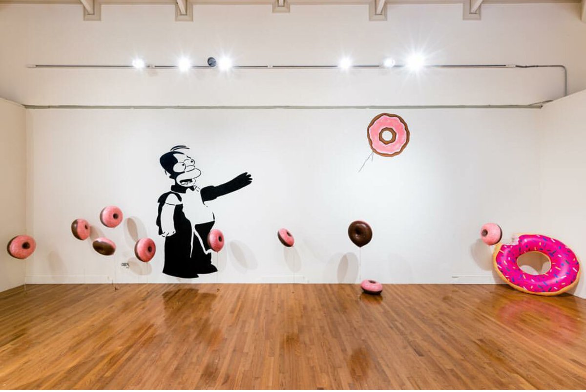 Oakoak_art's tweet image. #powwow #thinkspace #thinkspacegallery #oakoak