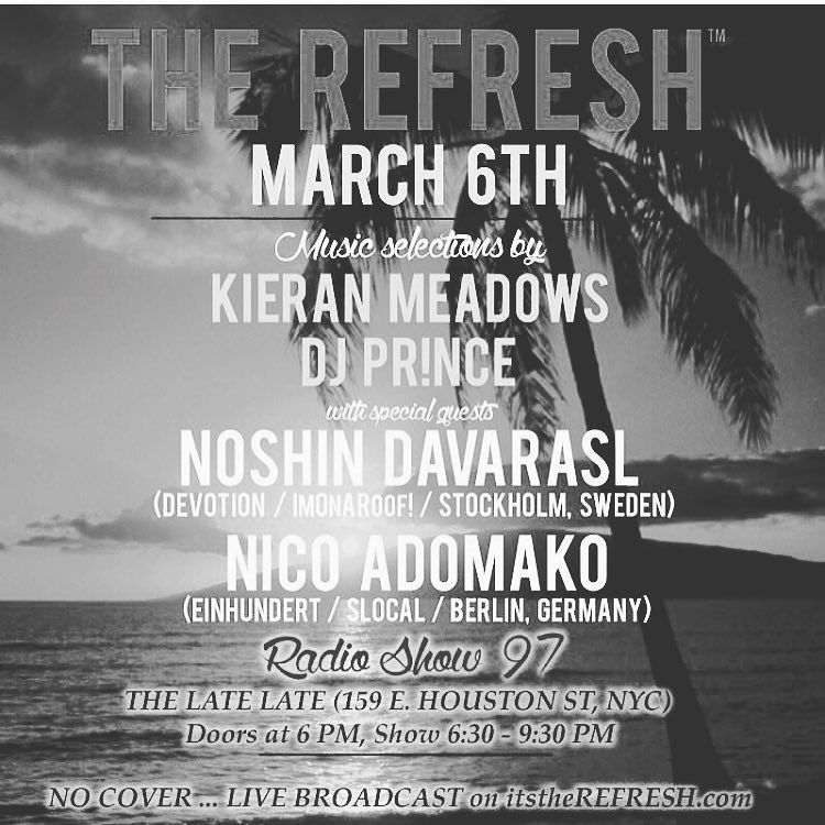 The Late Late NYC (@thelatelate) on Twitter photo Show #97 on the way at 6.30pm. Happy hour: $6 drinks with $10 food/drinks combos. <a href="/itstherefresh/">The REFRESH</a> .
.
.
.
.
.
#leslo… Show #97 on the way at 6.30pm. Happy hour: $6 drinks with $10 food/drinks combos. <a href="/itstherefresh/">The REFRESH</a> .
.
.
.
.
.
#leslo…