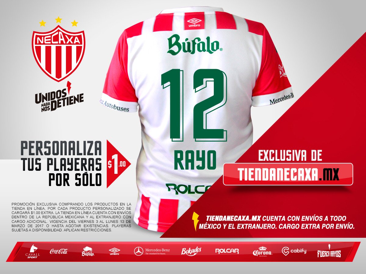 playera de necaxa