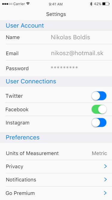 nikosz3's tweet image. Profile Settings #DailyUI #007 #ui #iosui #dribble #dribbleinvite #design #uidesign