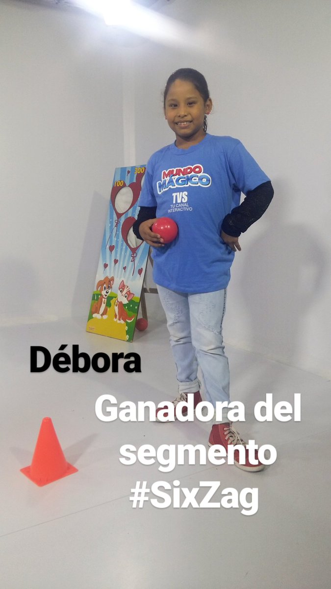 TvsMundoMagico's tweet photo. Débora otra representante de #LosPoderosos en #SixZag https://t.co/B6FnvjNgiq