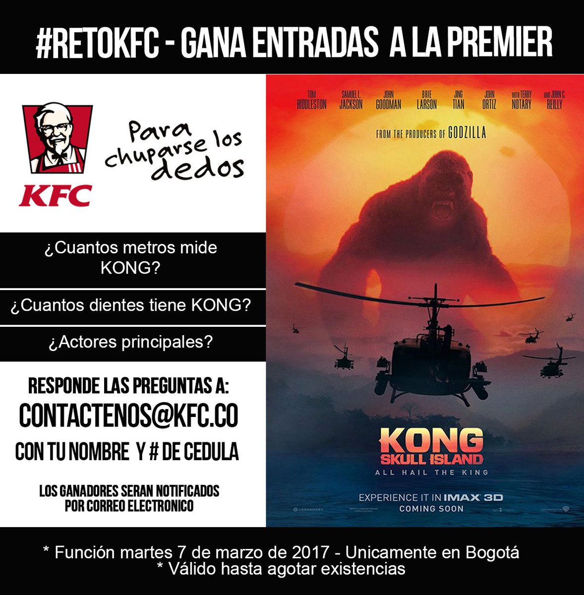 kfccolombia's tweet photo. #RetoKFC https://t.co/YkVLoqxGSl