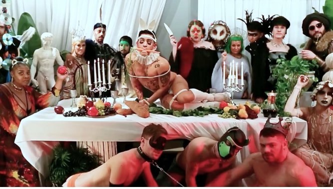 MichelleLhooq's tweet photo. So many of my fave club kweens all in one place—@TheCarryNation's new music viddy <3 https://t.co/hwe37aCqcy https://t.co/zbhYsNYMWL