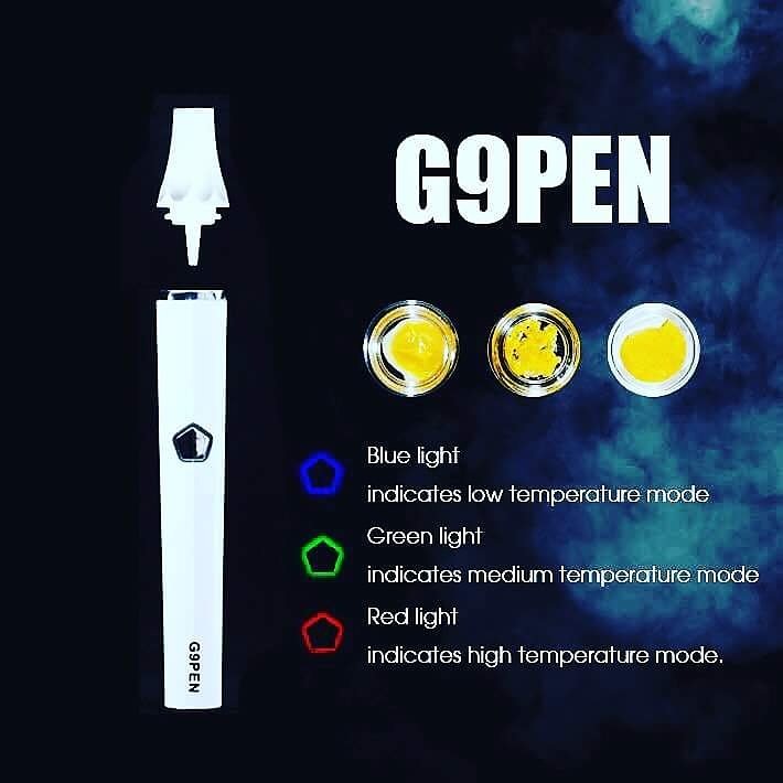g9vapes9's tweet photo. All ceramic chamber, three temp settings! #greenlightvapes #g9pen #henail #marijuana #wax #shatter #hemp #dabdaily #smokeshop #lifestyle https://t.co/uwzigBcCIL