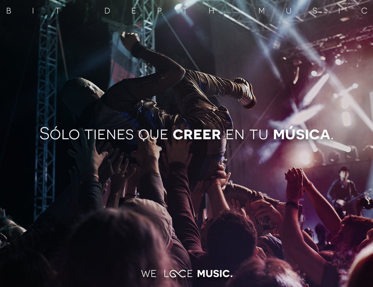 BitDepthMusic's tweet photo. ¡No lo pienses más!
#BitDepthMusic https://t.co/cJiKTla7cX
