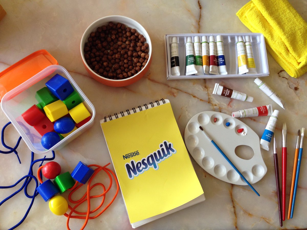 karizidan's tweet photo. Tarde de arte y de snack Nesquik #Nesquikcreatividad #Mamaintegral https://t.co/qoz7YPj1QL