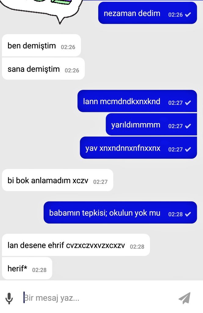 yarıldım nxkdndmxnd