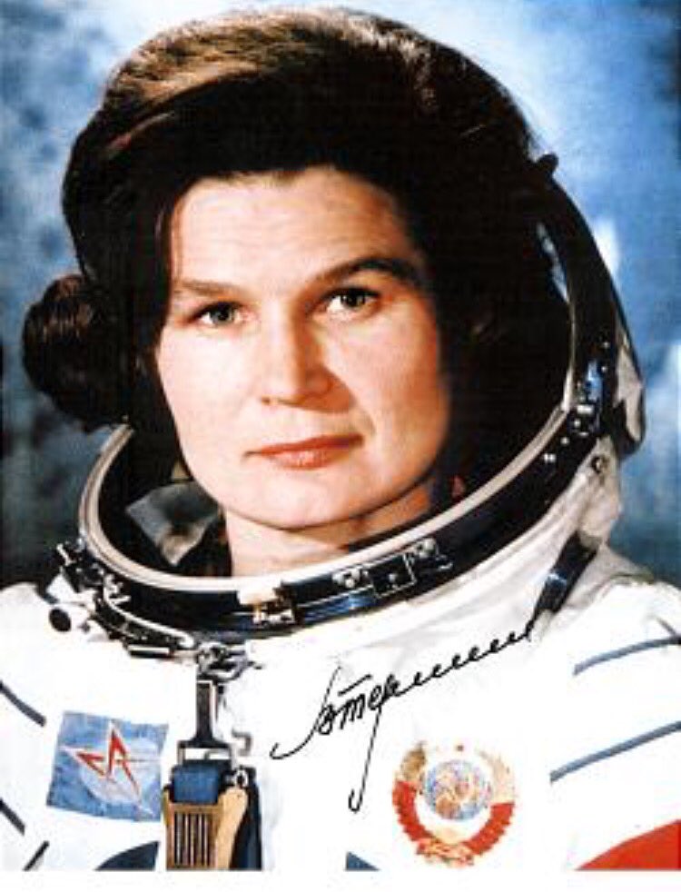 Happy Birthday to Valentina Tereshkova! The first woman in space in 1963. 