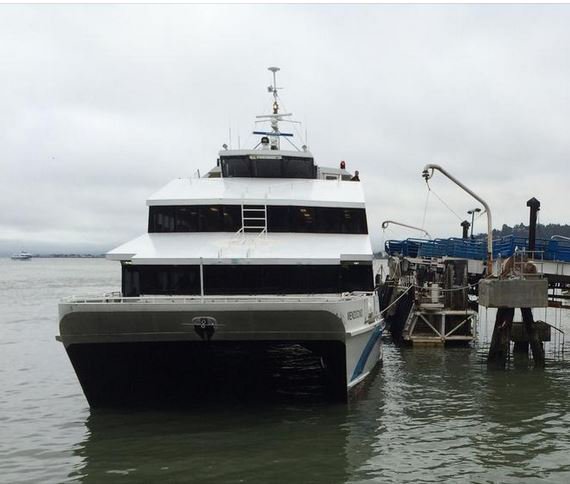 NorthBayLSA's tweet photo. "We're gonna need a bigger boat..." Good news for the North Bay: A new &amp; bigger ferry added between Tiburon and SF https://t.co/lunS5mNgOo https://t.co/N2w5S39hTr