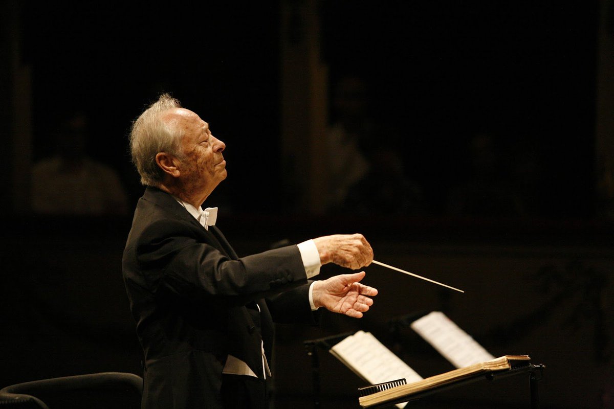 isabel_iv's tweet photo. Adiós querido Alberto Zedda DEP
#VivaRossini https://t.co/FQo0l6hGYh