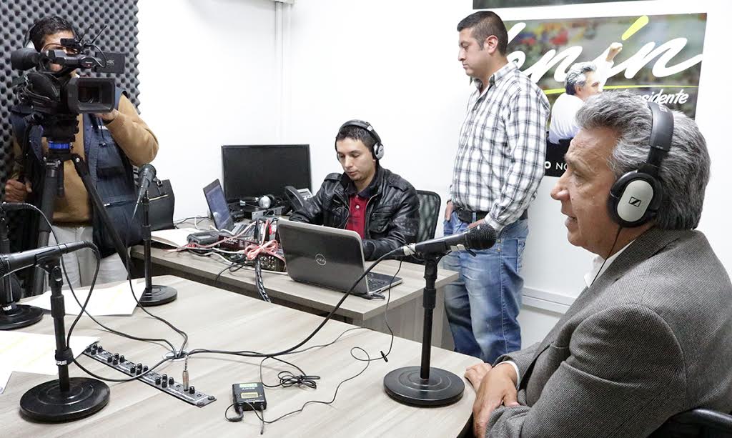 Conversé también con @BienInformadoTC y <a href="/panchitostereo/">franciscostereoec</a>, donde reafirmé mi compromiso con el futuro del Ecuador.