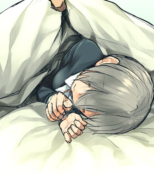 朝起こしにきてそのまま布団の中に潜り込む秘書艦がいるらしい 