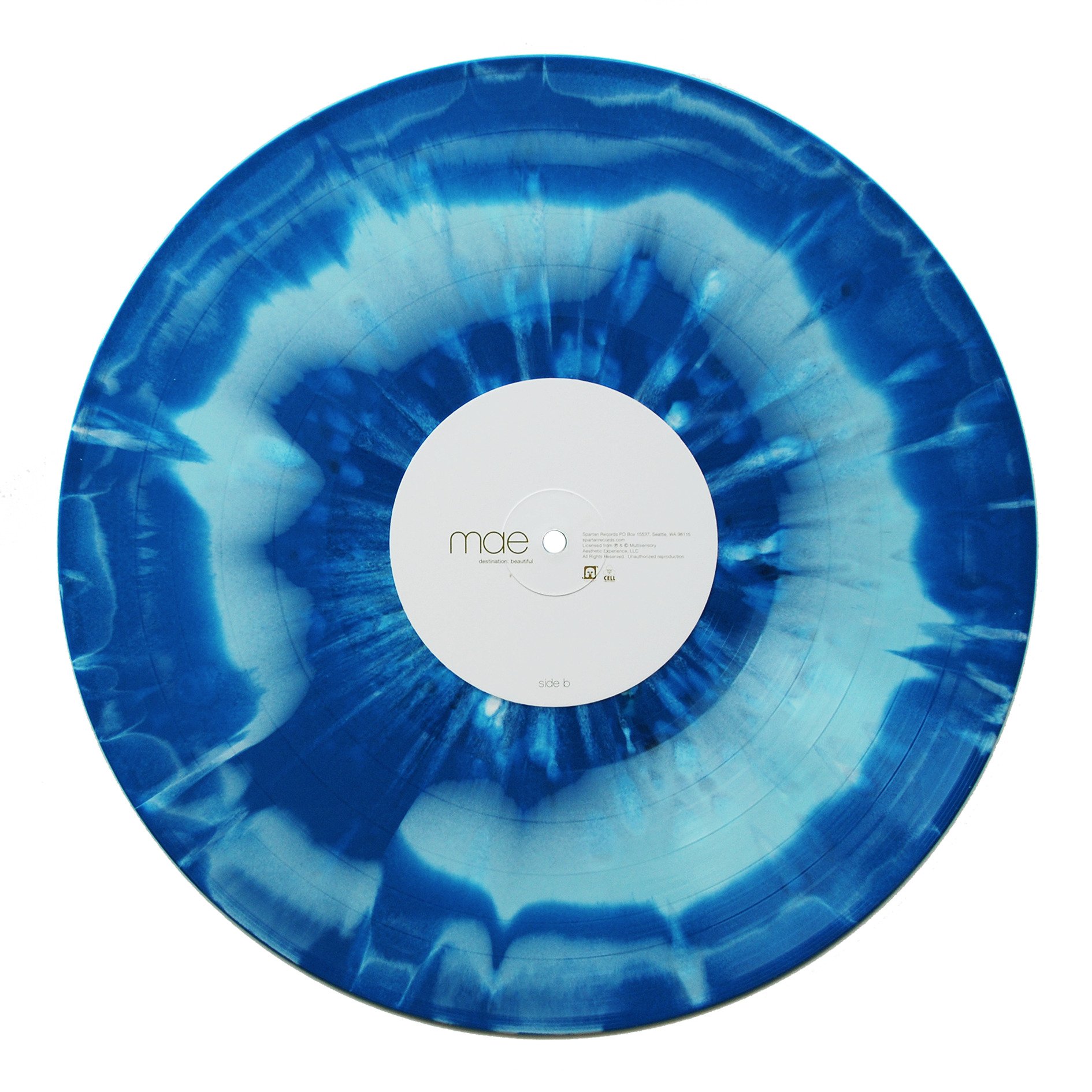 CHASER SCREEN VINYL IMAGE ALCIAN BLUE 廃盤 Spartan Records on X: 