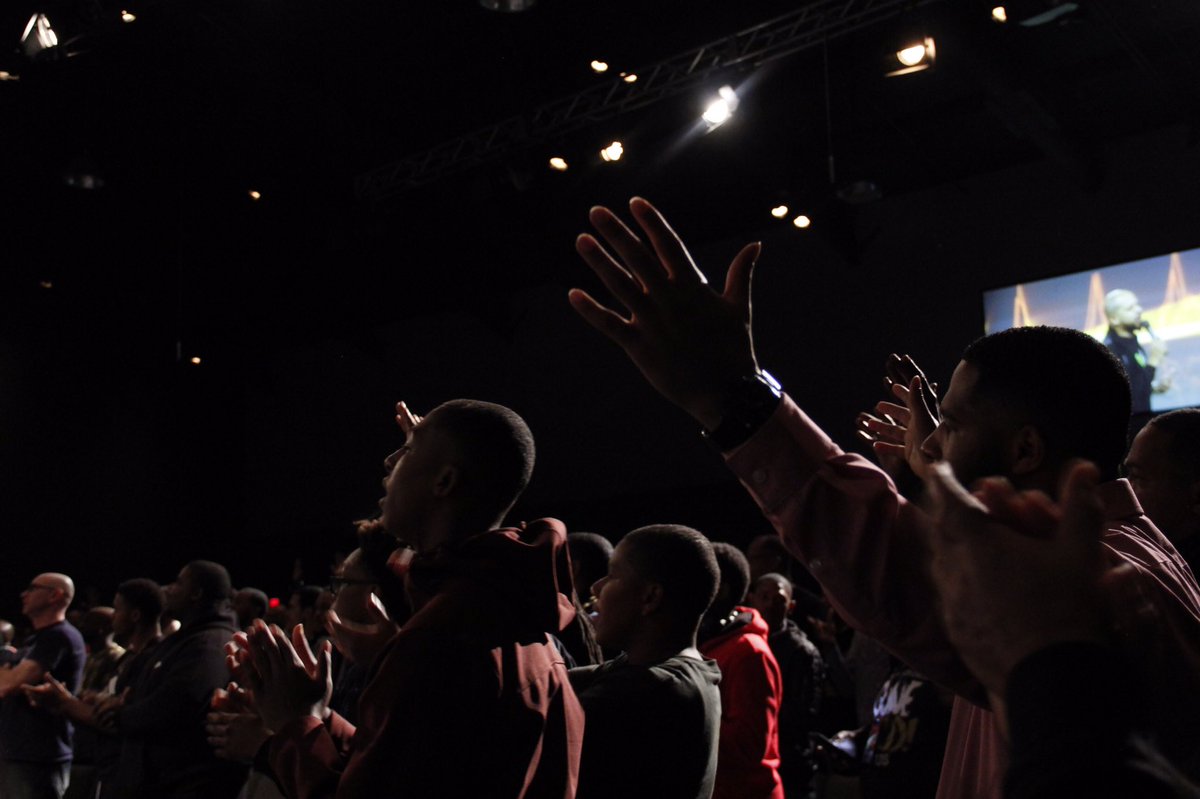 TheWordChurch's tweet photo. Droves and droves of Men, young and old, here at the Main Campus worshipping God! #TheWordChurch #MenOfTheWord #TWCGoneWild https://t.co/7CklwLgiPG