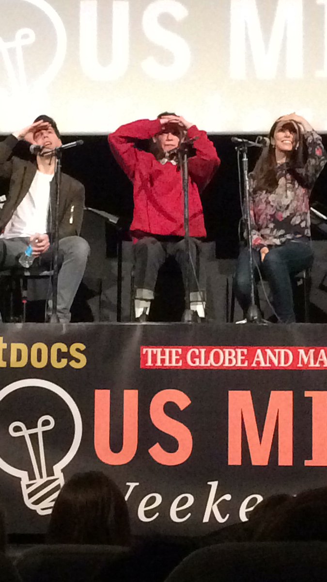 Boireco's tweet photo. When u get asked a question from the balcony..lol love you all❤️ @tatianamaslany @JordanGavaris @KathrynAlexand3 #OB https://t.co/VUjLhoKUBp
