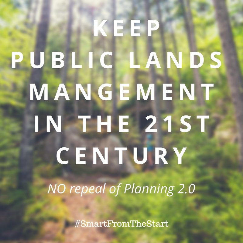 OurPublicLands's tweet photo. . @SenatorCollins Don't lock planning process for #publiclands in the past. Say NO to repeal of #Planning2.0. https://t.co/f3u6FR5B5Z