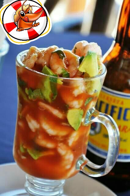 CustomsGrill's tweet image. Que rico Cóctel de camarón sabroso no 
Llevatelo por $45😜