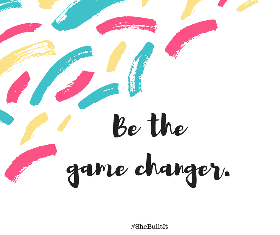 SheBuiltIt's tweet photo. Don't be afraid to pursue your goals! #LeapToIt #MondayMotivation https://t.co/9uBW0sLcNZ