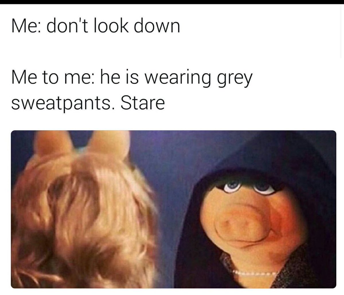 krob111989's tweet photo. Every time #sweatsaregodsent #stare https://t.co/WGVJJoXGdu