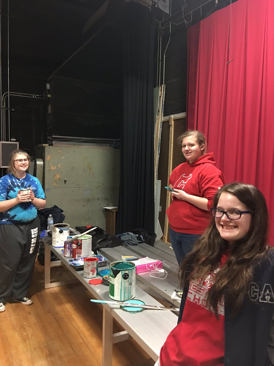 CHDC_2016_17's tweet photo. Set Construction! 👷👷‍♀️
Come see #BeautyAndTheBeast -- April 28th,29th,30th! #DramaClub🎭 #TaleAsOldAsTime 🥀 https://t.co/I6H9kBF8CK