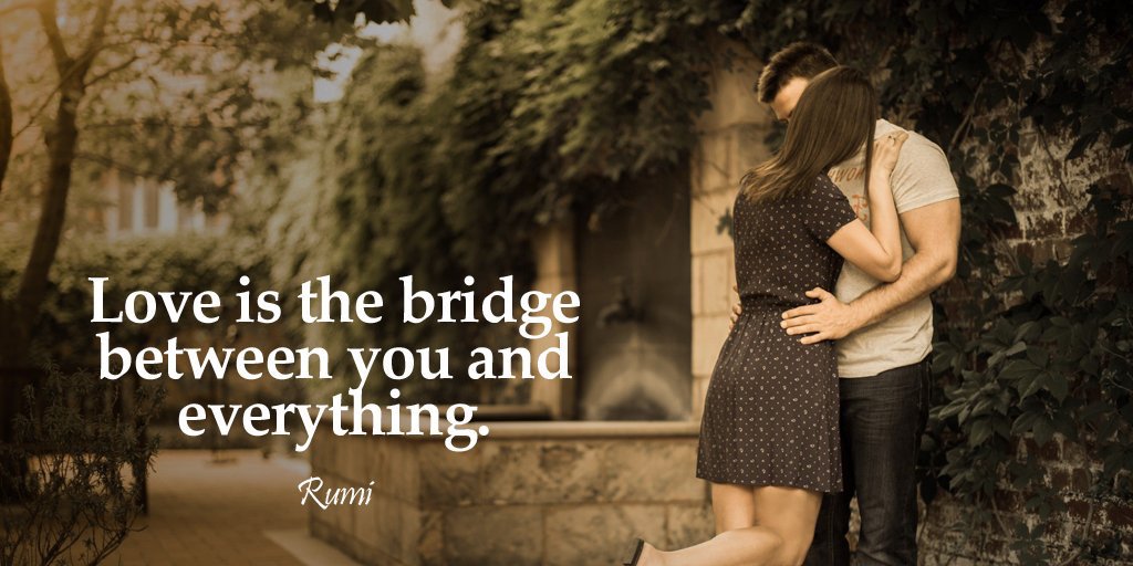johnnykenneth29's tweet photo. Love is the bridge between you and everything. #quote @quotlr https://t.co/eT8Dj4tb2I