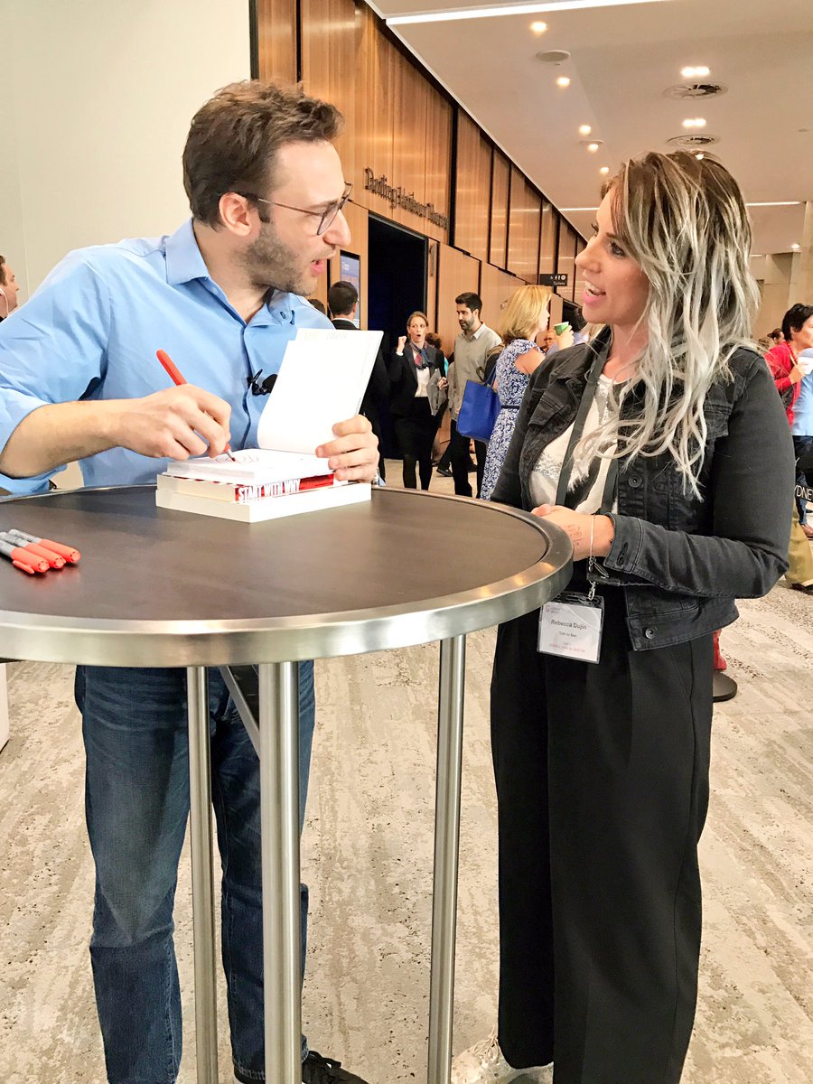 TalkToBec's tweet image. "Vision without execution is hallucination" - inspiring day with @simonsinek #startwithwhy2017