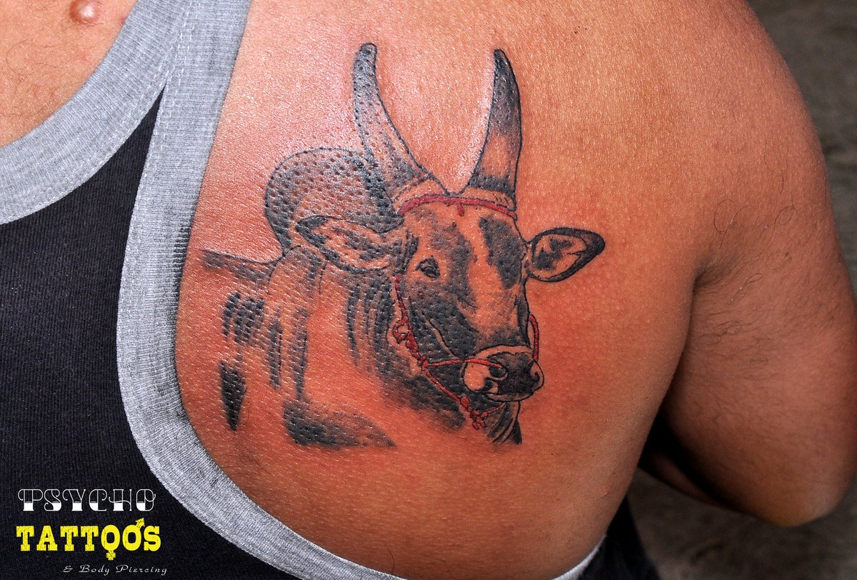 Tribal Bull Tattoo Vector Illustration Decorative Design Stock Vector   Illustration of tribal tattoo 189082502