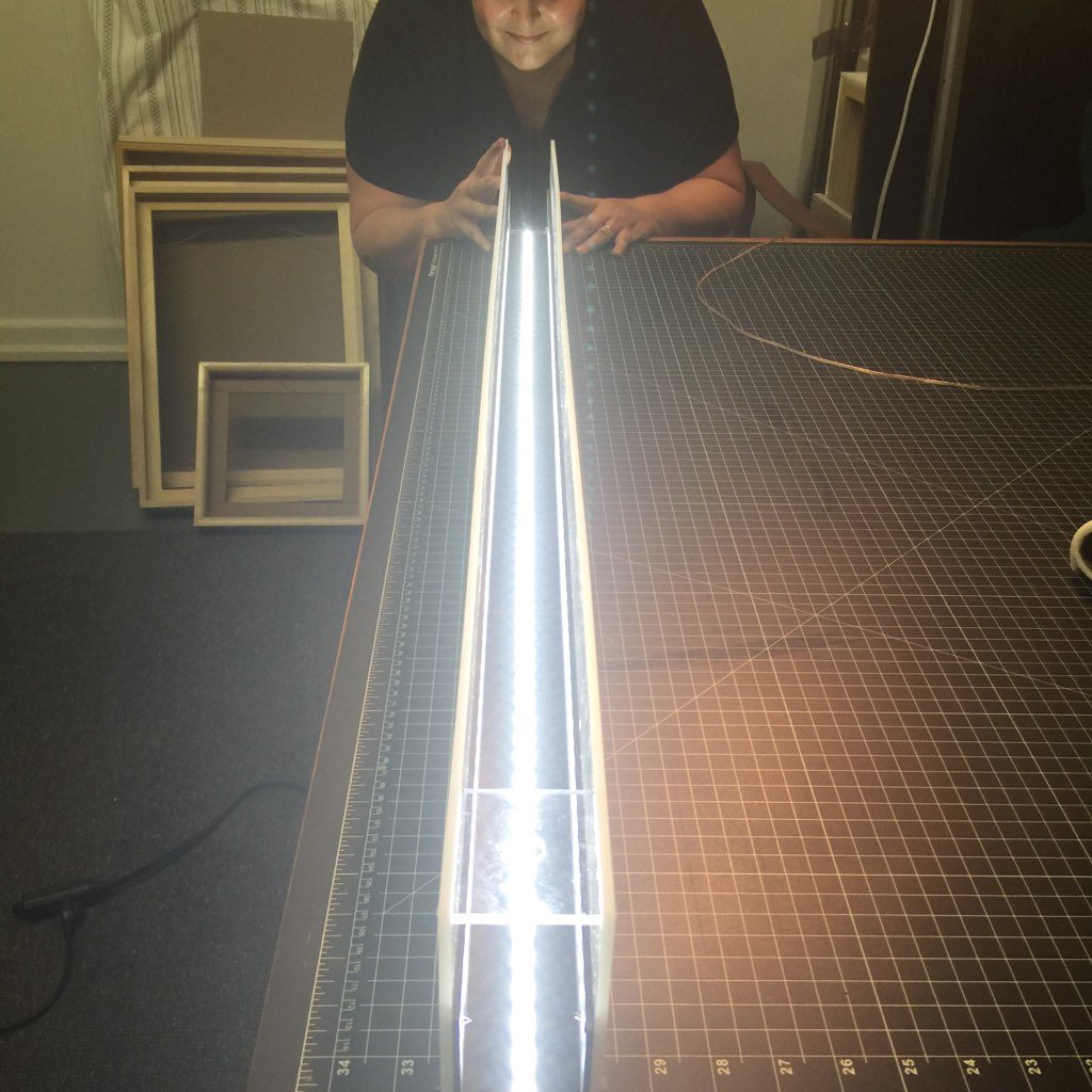 rocketttodd's tweet image. Adding LEDs! #led #lighting #tintypes #art #assemblage @AHCTulsa @BradyArtsDist #april #2017 #FirstFriday