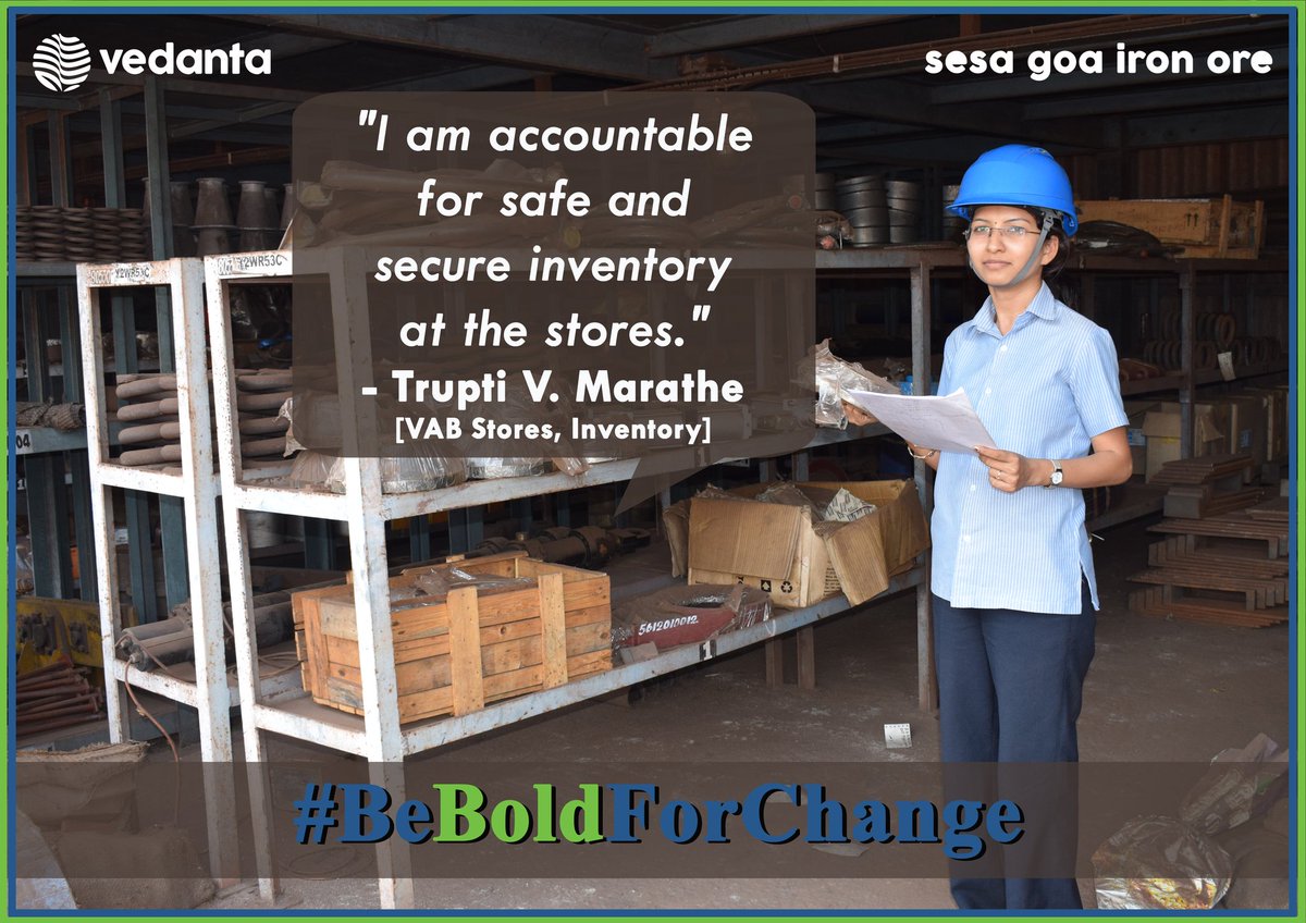 V_I_S_L's tweet photo. #BeBoldForChange #AtVedanta @womensday https://t.co/Uraq2FBPHw