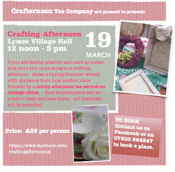 Vintage_TP's tweet photo. A lovely crafting afternoon is a perfect treat for Mum? #crafting #afternoontea #lymm #crafternoontea https://t.co/hT1zU8y61n