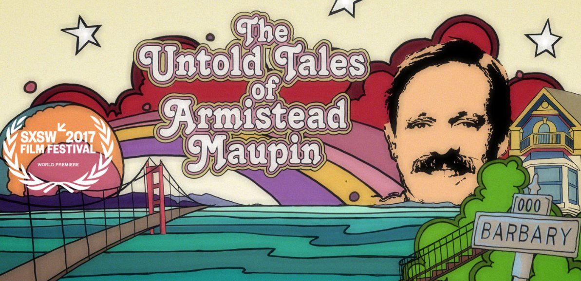 Over-the-moon excited to see the World Premier of <a href="/ArmisteadDoc/">Armistead Maupin Doc</a> "The Untold Tales of Armistead Maupin" at #sxsw2017. schedule.sxsw.com/2017/films/708…