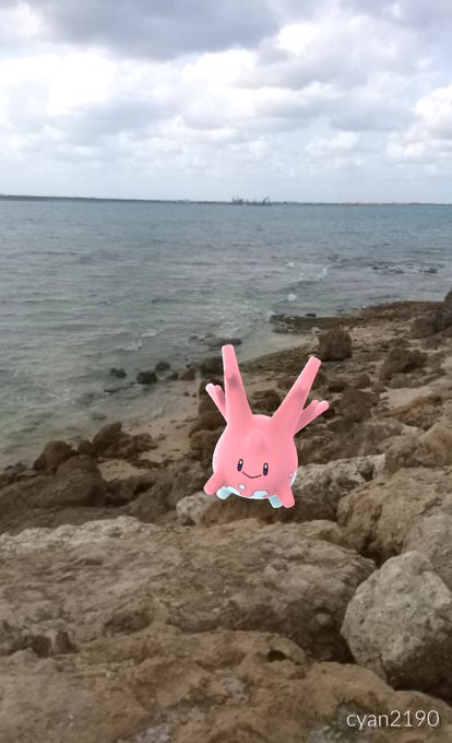 ポケモンgo 地域限定のサニーゴ 日本出現する緯度は沖縄とどこ