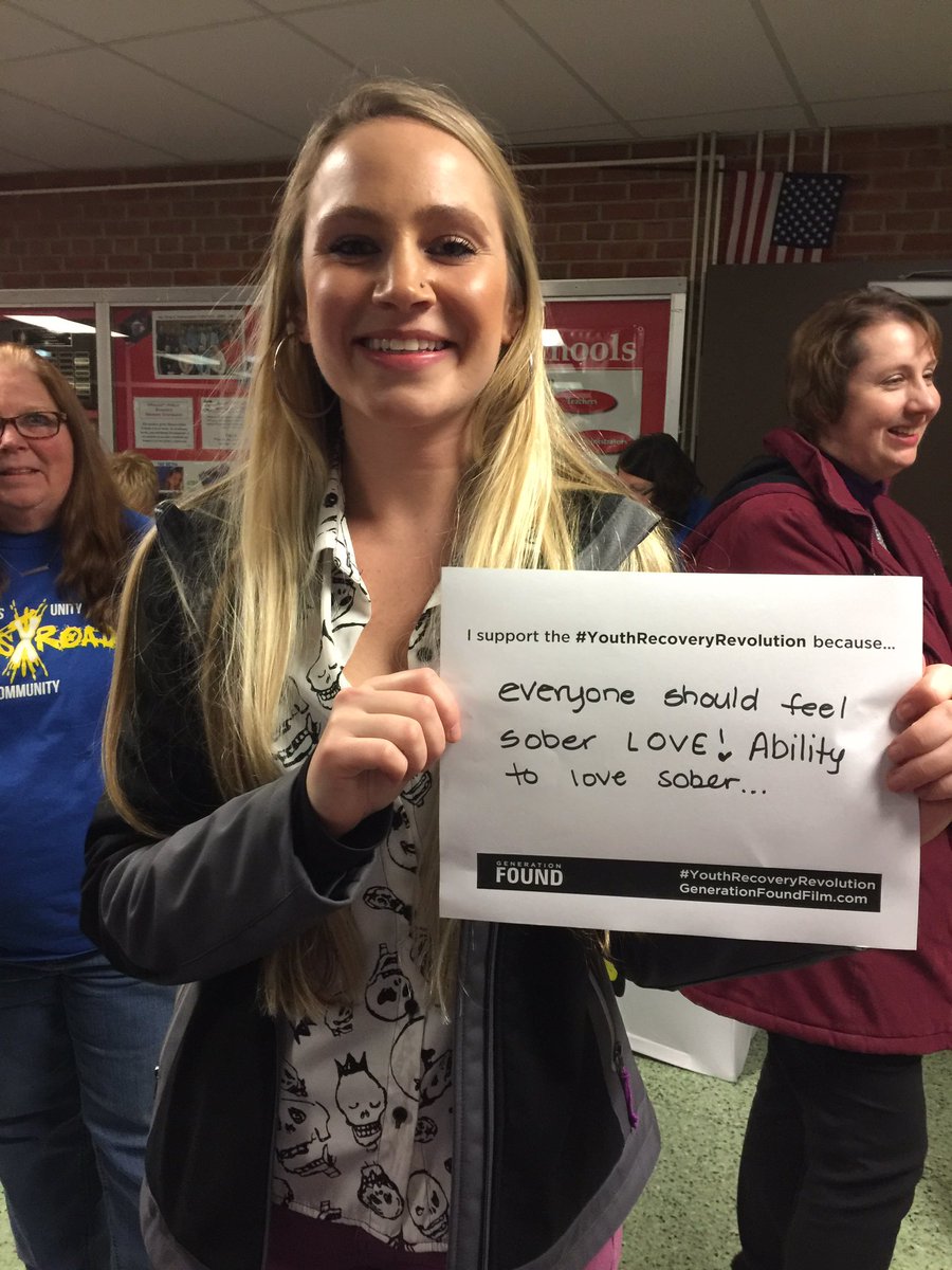 I am joining the #YouthRecoveryRevolution because everyone should feel sober love, and the ability to love sober..." 🎥 <a href="/genfoundfilm/">GenerationFoundFilm</a>