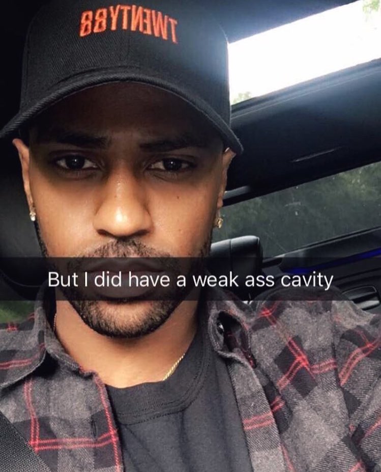 If you were ever curious about the strength of Big Sean's ass cavity...it's weak!