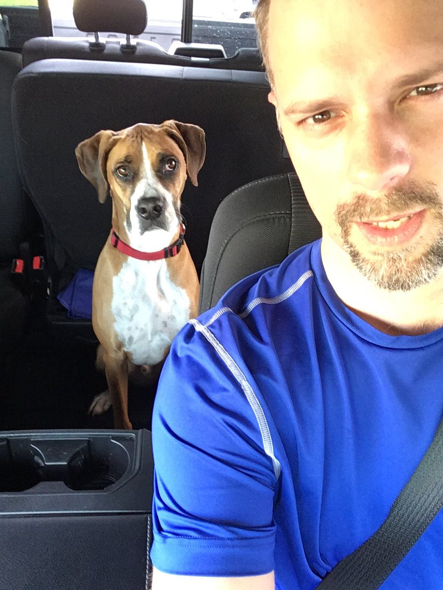 Sam_the_Boxer's tweet photo. How could you not remember my birthday? I'm five (human) years old today! https://t.co/DSLm5hfYRd
