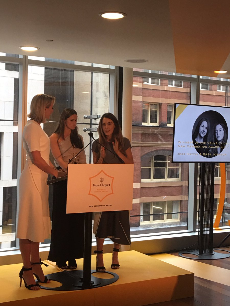 rarrigo's tweet photo. Congrats @jesshatzis and @Bree Johnson for winning the #cliquotnga #playwithconventions #BeBoldForChange https://t.co/hGdjsfTGRT