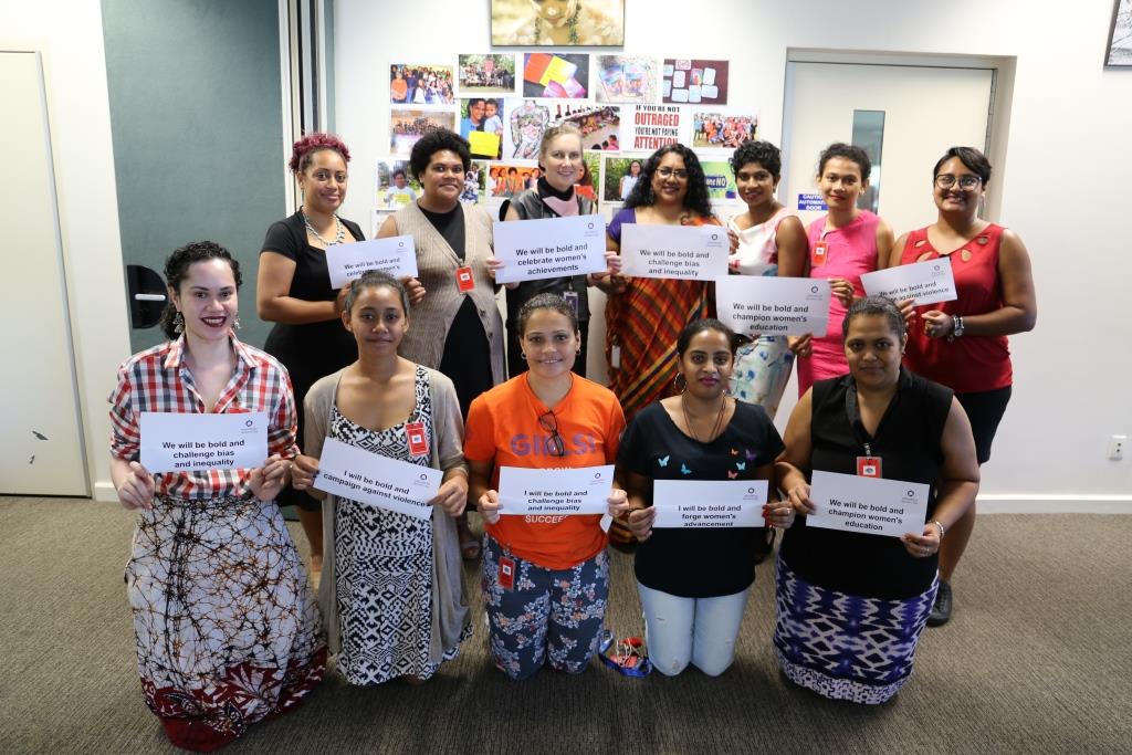 dfat's tweet photo. Fiji Women's Rights @FWRM1 #GIRLS and #YoungWomen visit #AusHighComm 🇫🇯 to talk about their work & experiences #WomensDay https://t.co/A4BxJHkMq7