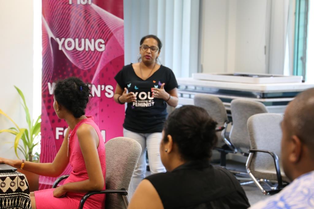 dfat's tweet photo. Fiji Women's Rights @FWRM1 #GIRLS and #YoungWomen visit #AusHighComm 🇫🇯 to talk about their work & experiences #WomensDay https://t.co/A4BxJHkMq7