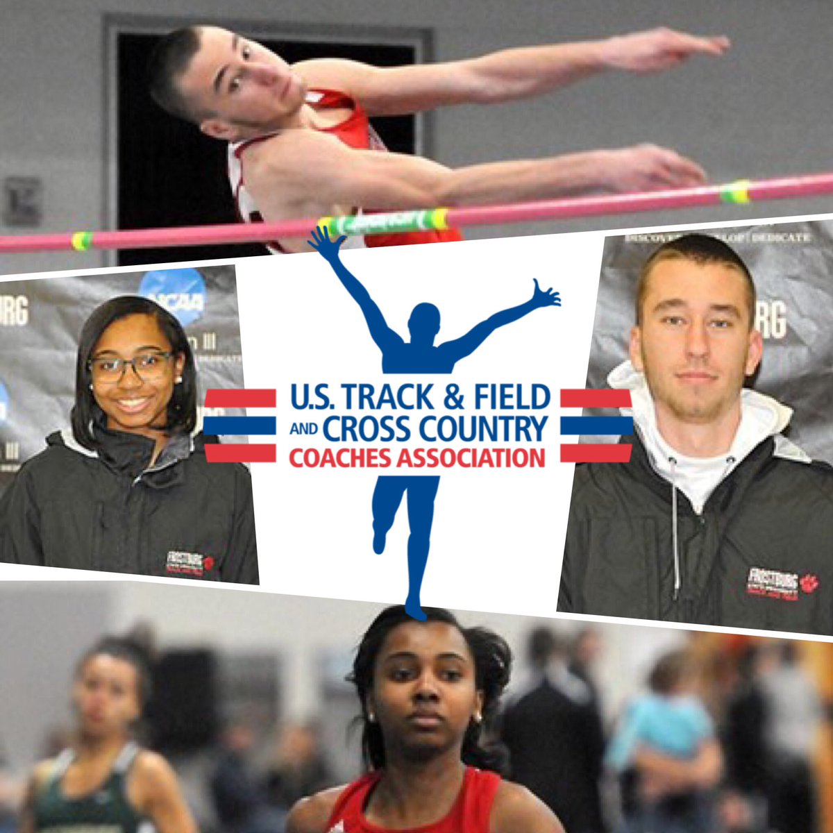 FrostburgXCTF's tweet photo. Kayla Truesdel and Collin Schultz have earned USTFCCCA All-Region Honors in the 60m &amp; 200m, and High Jump, respectively! https://t.co/YOsSdnSmOG
