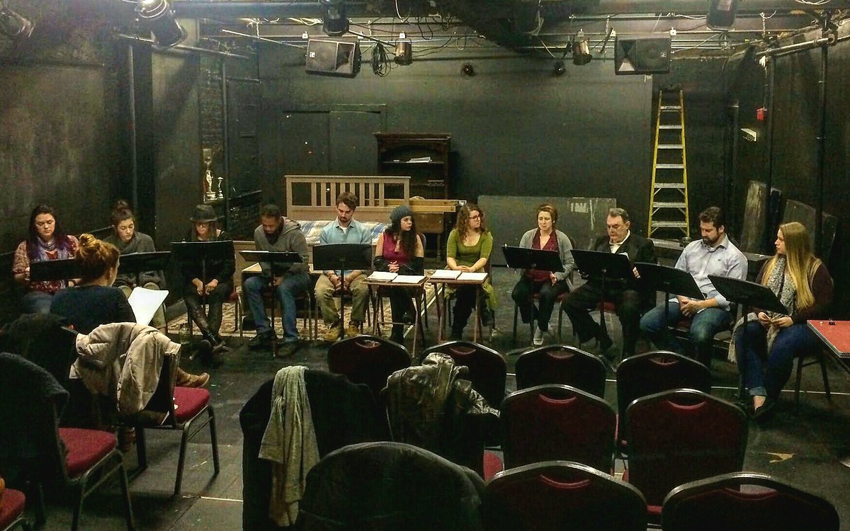 RevampCollectiv's tweet photo. Final moments of rehearsal before reading of "The Subject" -proud to be part of this international mvmt! #thesubjectproject @SubjectProject https://t.co/q9Zi7GrMPJ