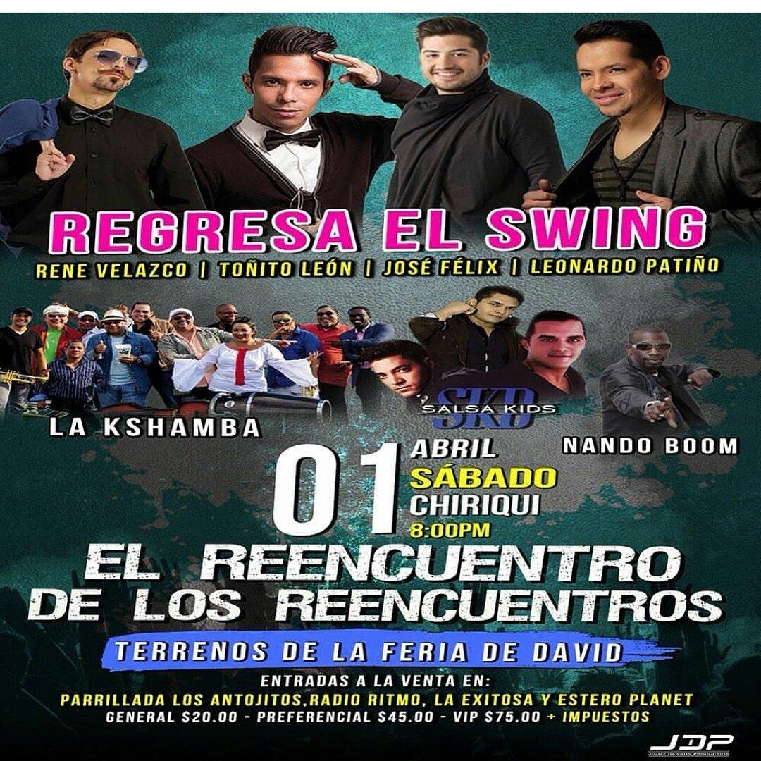 yackylv1's tweet photo. #Panama recuerda el 31/03 es el #ReencuentroDelosReencuentros  A revivir los 90 d la mejor manera  @losidolosnet https://t.co/JLZ3RQE3am