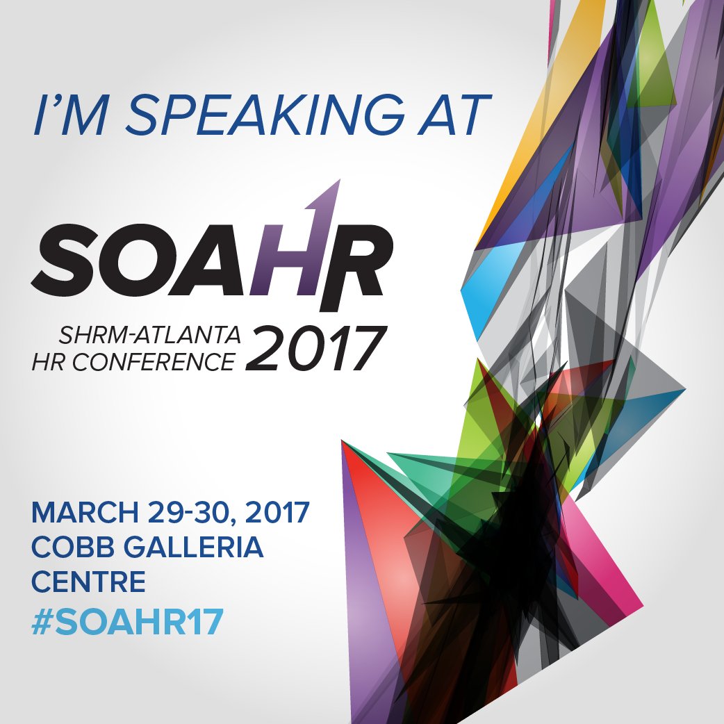 performancediff's tweet photo. Presenting at SHRM Atlanta SOAR with Mike Mattingly. We discuss future of HR and the traits HR leaders will need to succeed! #SOAHR17 https://t.co/m1XHZhQrtY